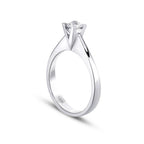 0.25 Carat Diamond Round Solitaire Engagement Ring