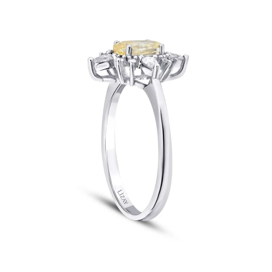 2.04 Carat Diamond Fancy Ring