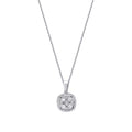 0.21 Carat Diamond Effect Stone Necklace