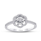 0.64 Carat Diamond Flower Trend Set