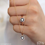0.13 Carat Diamond Solitaire Necklace