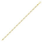 Gold Infinity Chain Men’s Bracelet