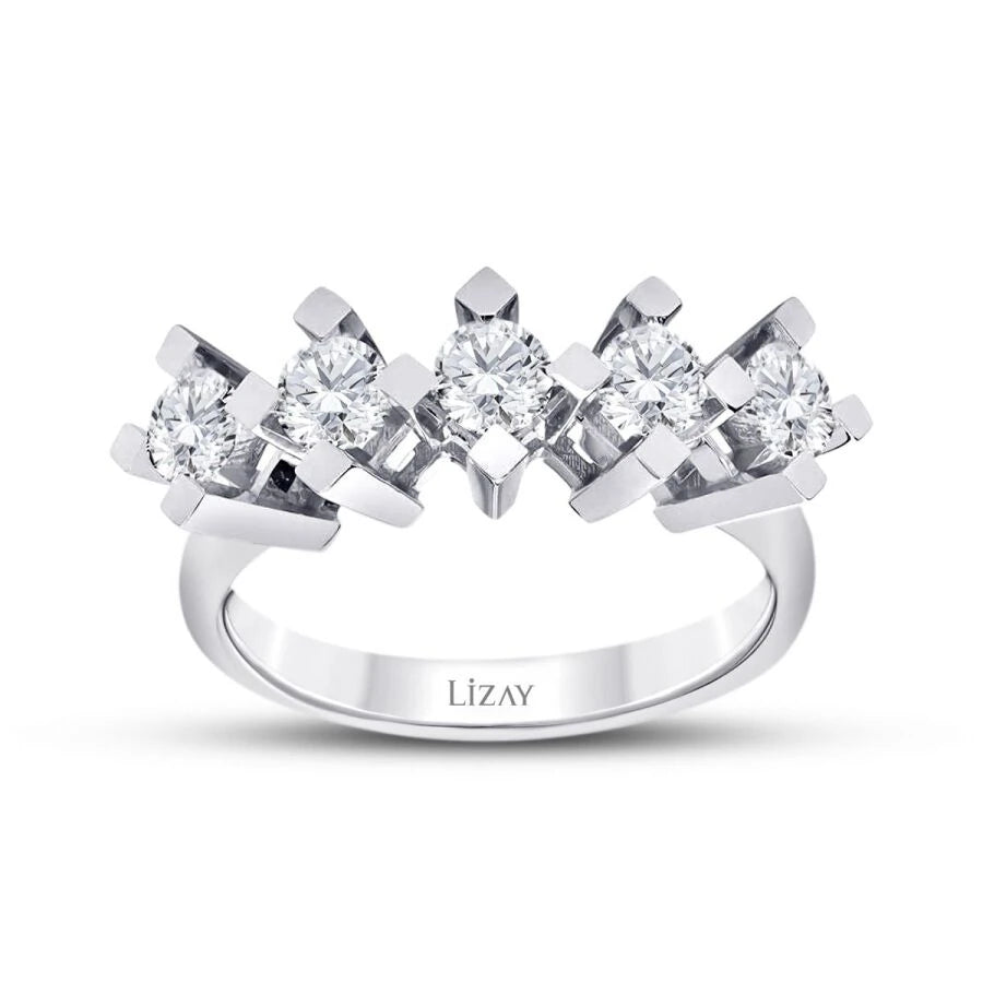 1.20 Carat Diamond Five-Stone Ring