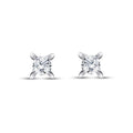 0.50 Carat Diamond Solitaire Earrings