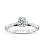 0.40 Carat Diamond Round Solitaire Engagement Ring