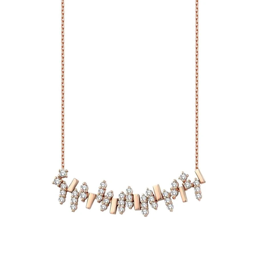 0.82 Carat Diamond Trend Necklace