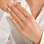 0.15 Carat Diamond Round Solitaire Engagement Ring