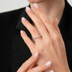 0.10 Carat Diamond Round Solitaire Engagement Ring