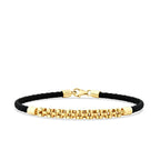 Gold Braided Chain Men’s Bracelet