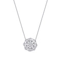 0.64 Carat Diamond Baguette Necklace