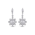 1.15 Carat Diamond Baguette Earrings
