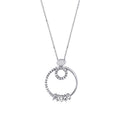 0.25 Carat Diamond Baguette Necklace
