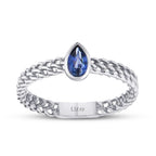 0.25 Carat Sapphire Ring