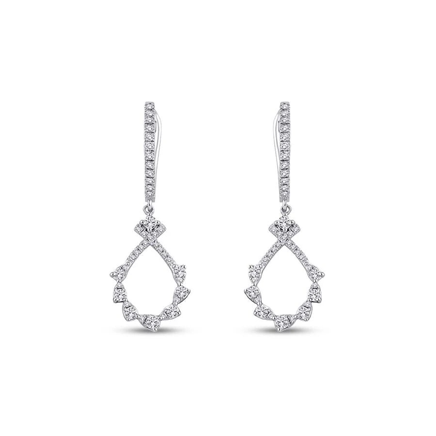 0.58 Carat Diamond Trend Earrings