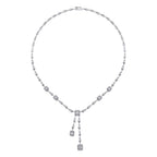 3.00 Carat Diamond Baguette Neckband