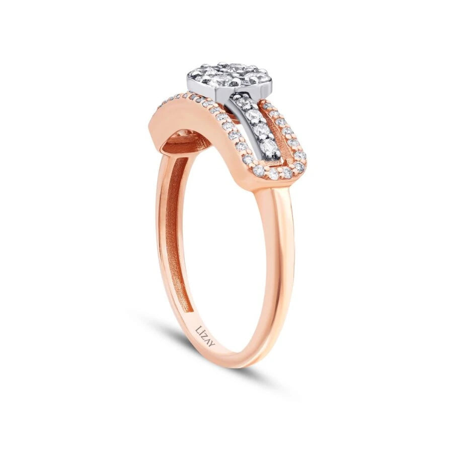 0.46 Carat Diamond Trend Ring