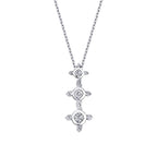 0.10 Carat Diamond Tria Necklace