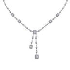 3.00 Carat Diamond Baguette Neckband