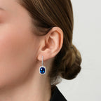 8.56 Carat Diamond Sapphire Set