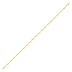 Gold Twist Chain Men’s Bracelet