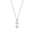 0.10 Carat Diamond Tria Necklace