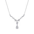 0.48 Carat Diamond Pear Necklace
