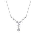 0.48 Carat Diamond Pear Necklace