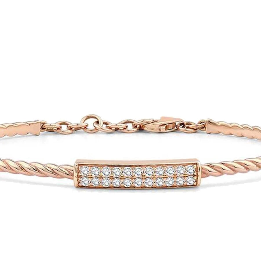 0.32 Carat Diamond Trend Bangle