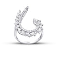 0.93 Carat Diamond Baguette Ring
