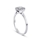 0.17 Carat Diamond Baguette Ring