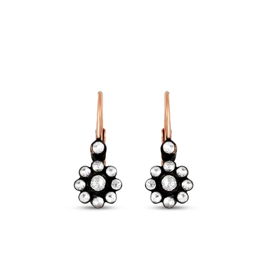 0.44 Carat Diamond Earrings