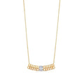 0.31 Carat Diamond Baguette Necklace