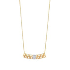 0.31 Carat Diamond Baguette Necklace