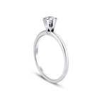 0.25 Carat Diamond Round Solitaire Engagement Ring