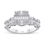 1.14 Carat Diamond Baguette Ring