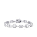 2.94 Carat Diamond Baguette Bracelet