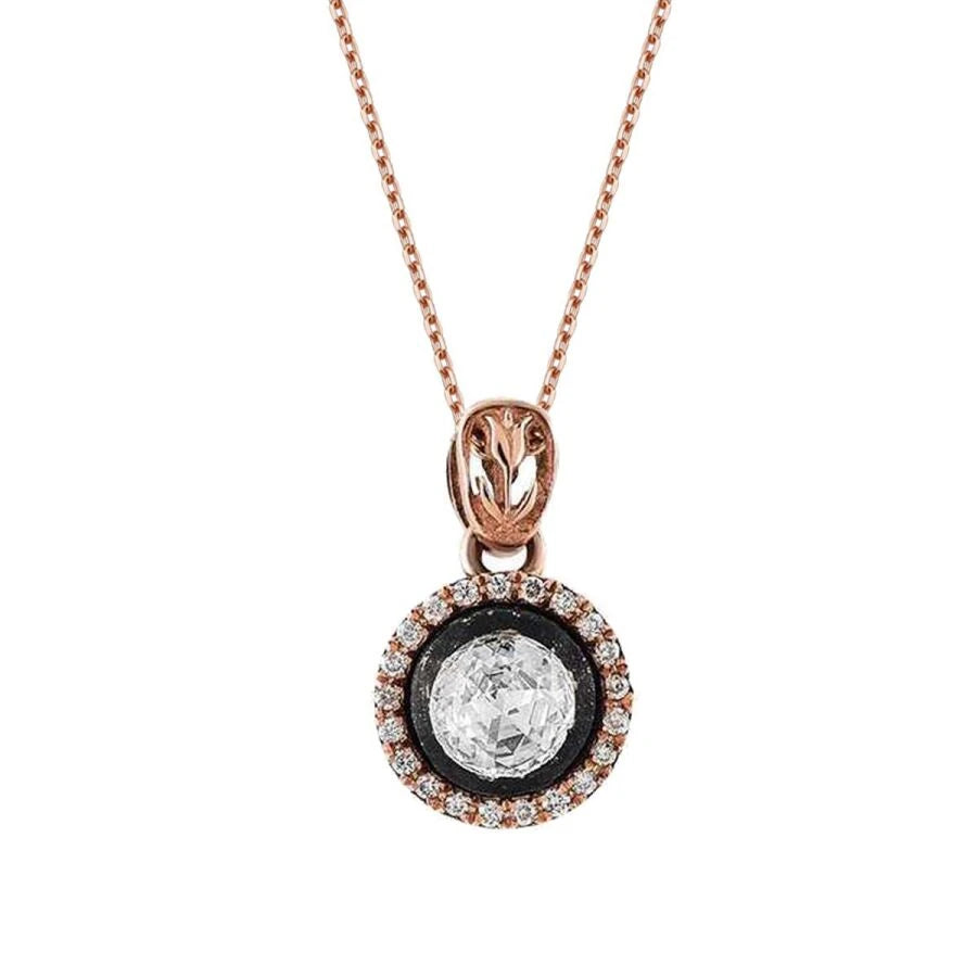 0.13 Carat Diamond Solitaire Necklace
