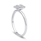 0.11 Carat Diamond Baguette Ring