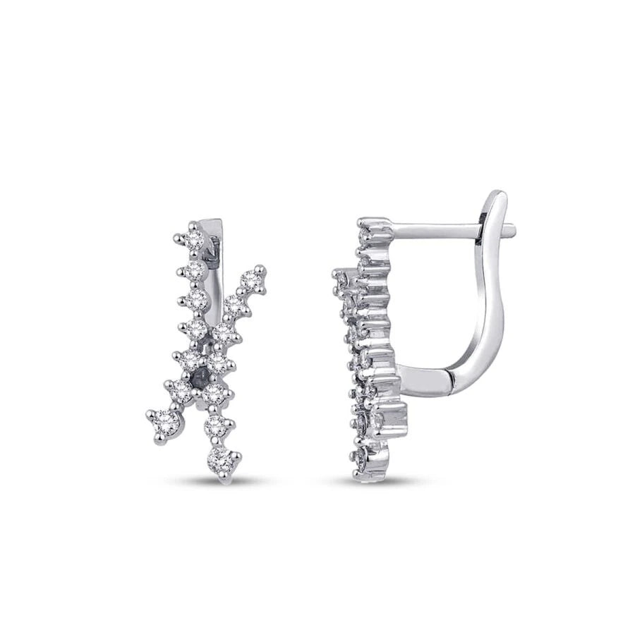 0.38 Carat Diamond Trend Earrings