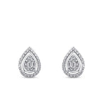 0.31 Carat Diamond Baguette Earrings