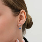 4.64 Carat Diamond Sapphire Set