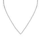 4.00 Carat Diamond Tennis Neckband