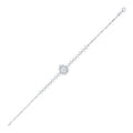 Gold Trend Sequential Solitaire Bracelet