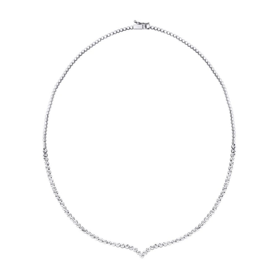 0.42 Carat Diamond Tennis Neckband