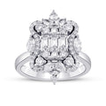 1.03 Carat Diamond Baguette Ring
