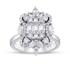1.03 Carat Diamond Baguette Ring