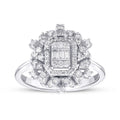 0.50 Carat Diamond Baguette Ring