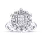 0.50 Carat Diamond Baguette Ring