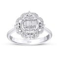 0.35 Carat Diamond Baguette Ring
