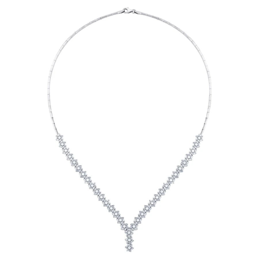 Gold Baguette Necklace